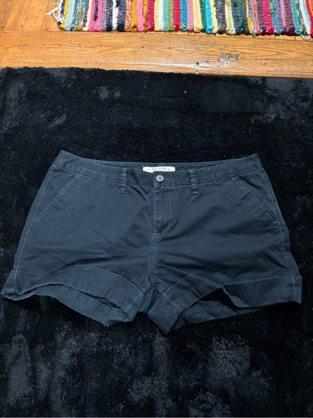 Old Navy Black High-Waist Women's Casual Shorts
